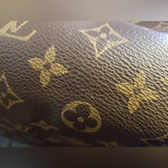 Louis Vuitton Tan and Brown Monogram Satchel - Picture 5 of 7